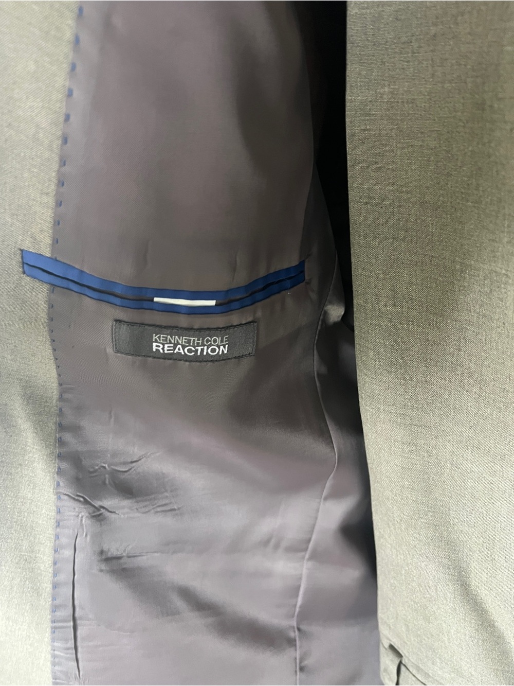 Kenneth Cole Light Beige Two-Button Suit - Picture 4 of 12